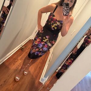 Milly floral print dress size 8